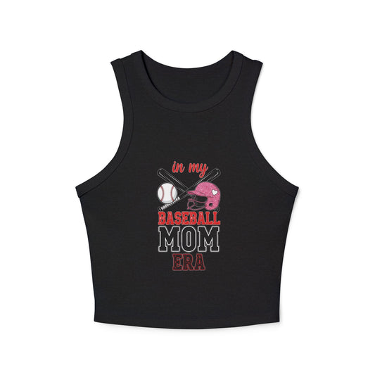 Baseball Mom Racer Tank Top – Cute & Stylish Athletic Wear for Game Day - The Sideline Tribe