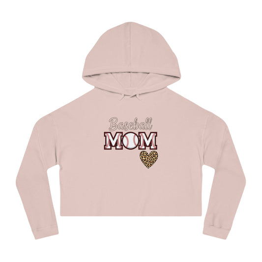 Baseball Mom Cropped Hoodie