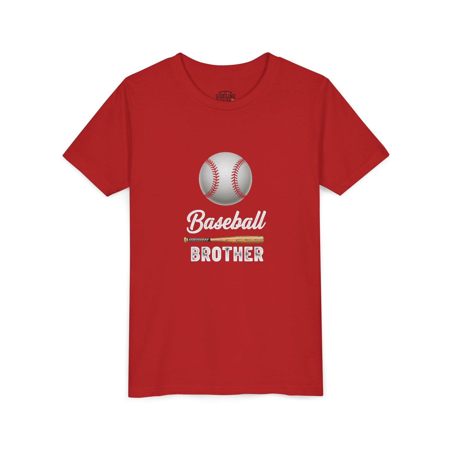 Baseball Brother Youth Tee – Cool Kids' Graphic Shirt | Soft Ring-Spun Cotton Game Day Wear