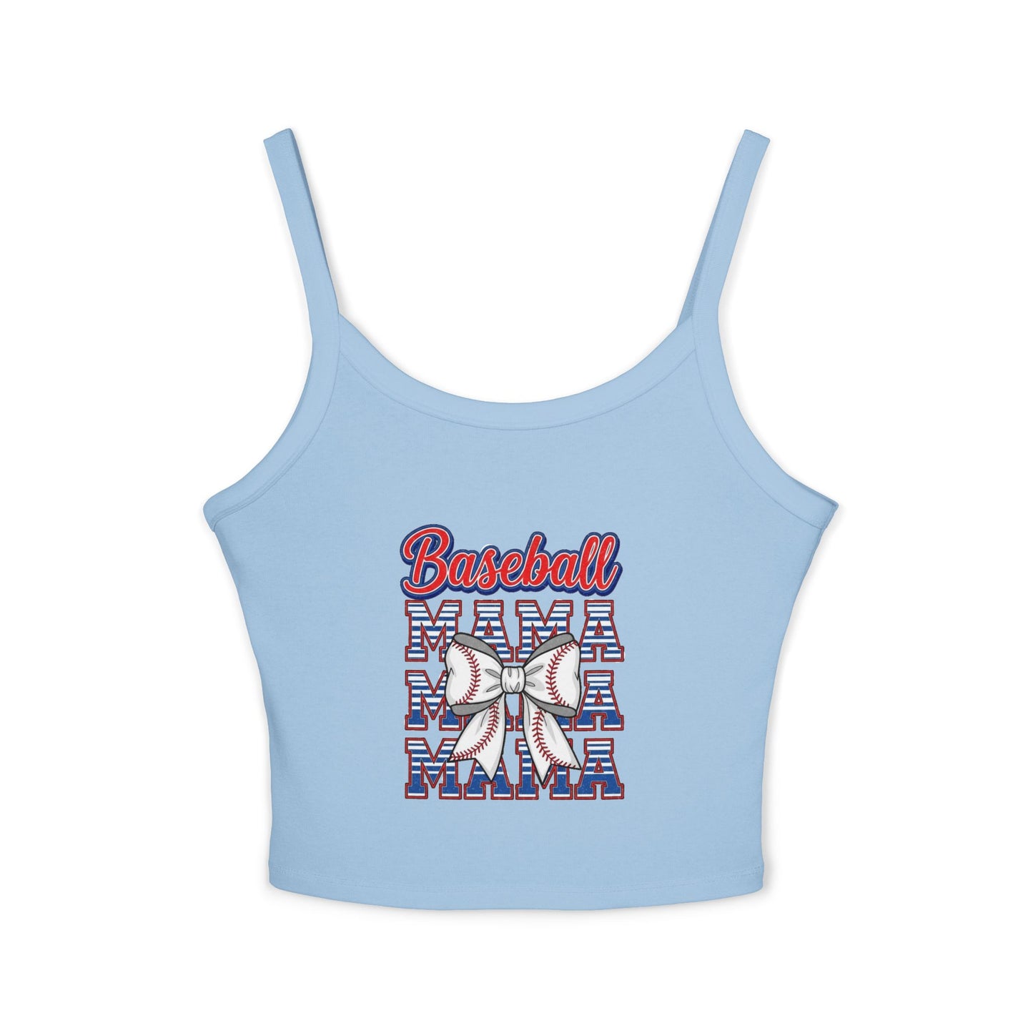 Baseball Mama Spaghetti Strap Tank Top