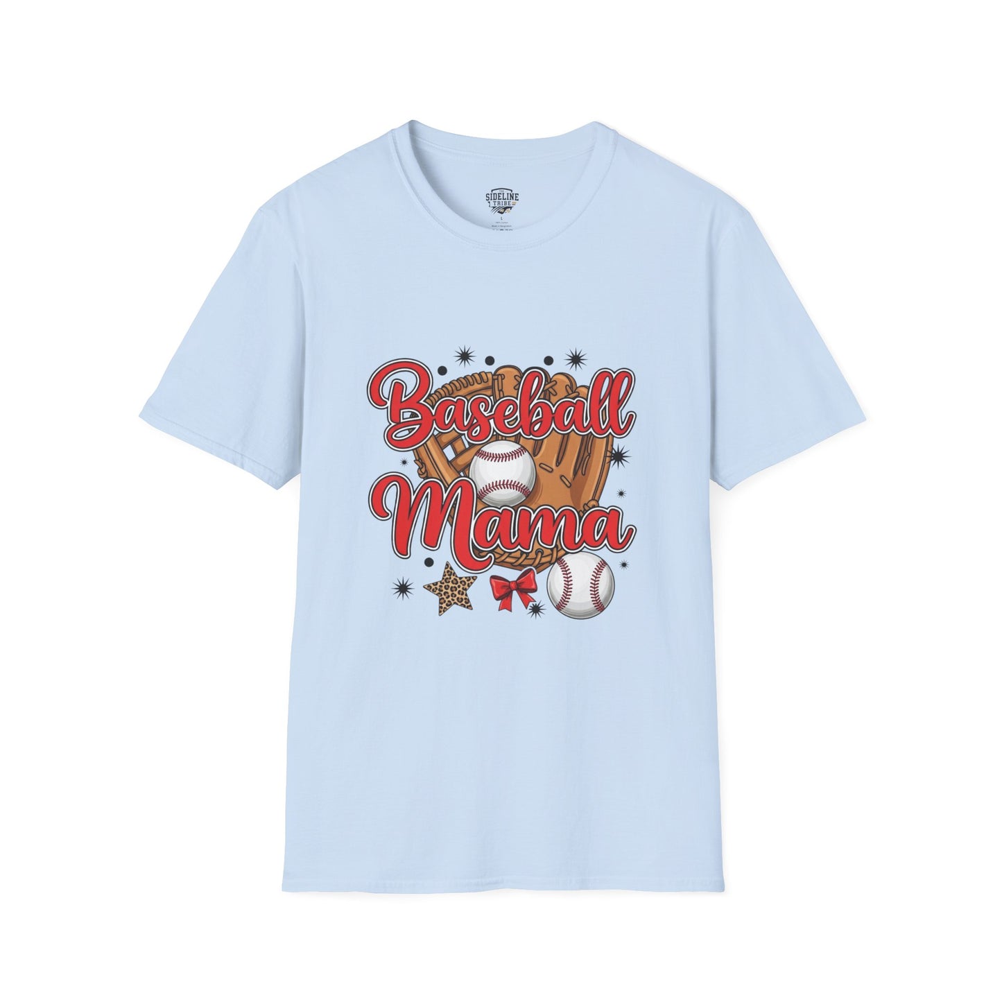 Baseball Mama Softstyle T-Shirt