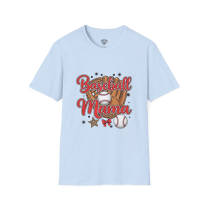 Baseball Mama Softstyle T-Shirt