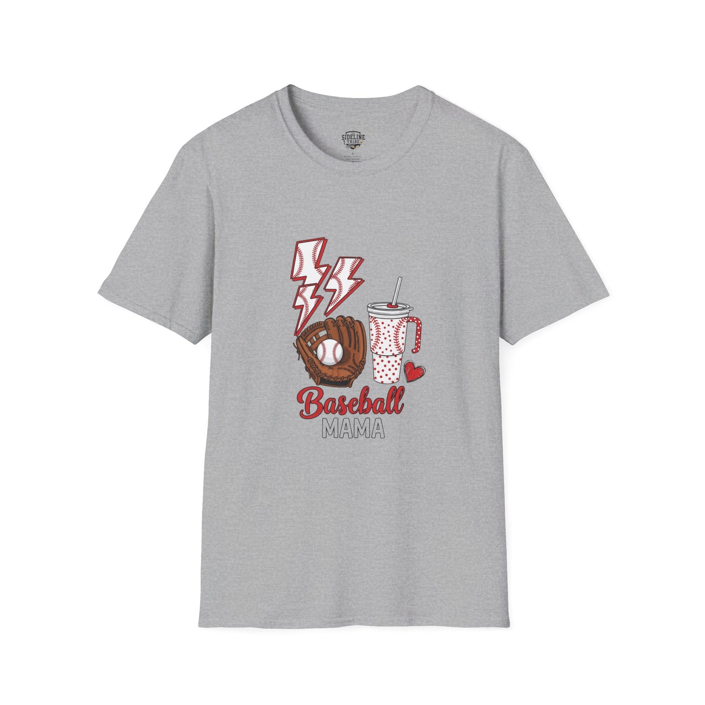 Baseball Mom Softstyle T-Shirt