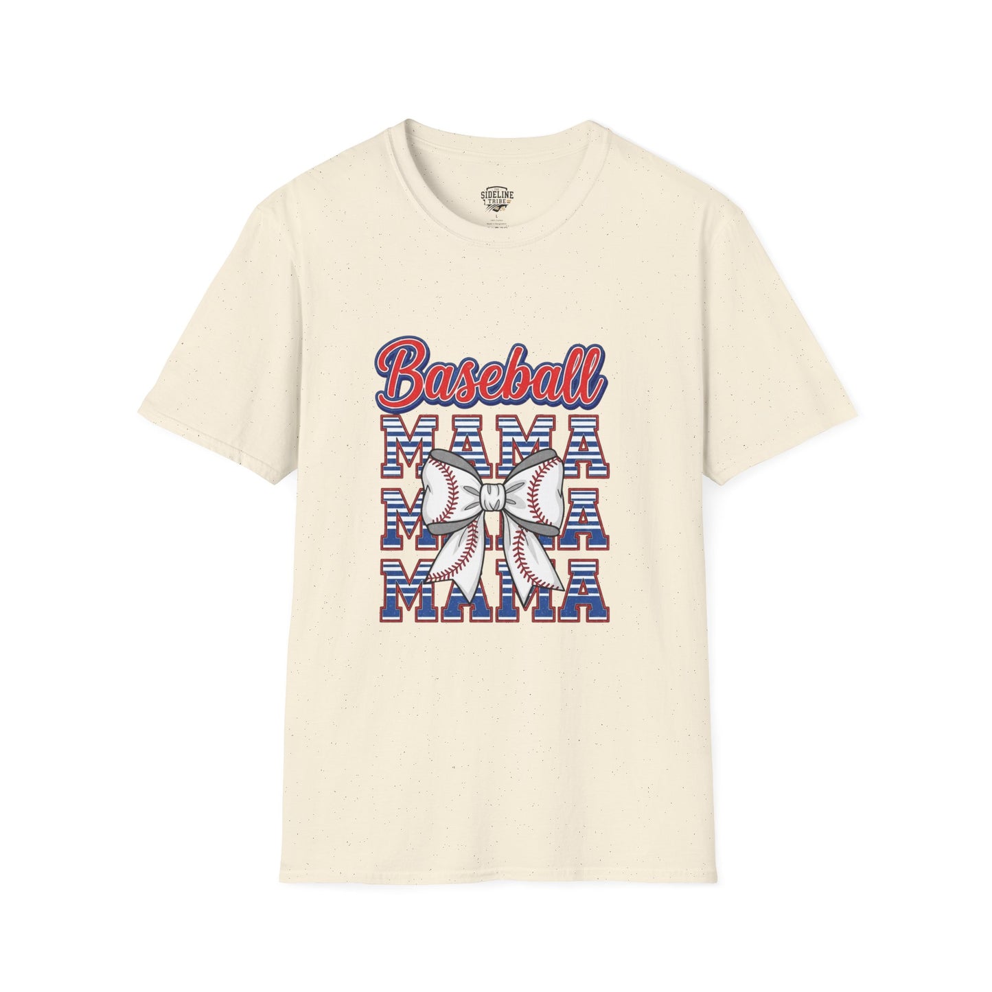 Baseball Mama Unisex Softstyle T-Shirt - The Sideline Tribe