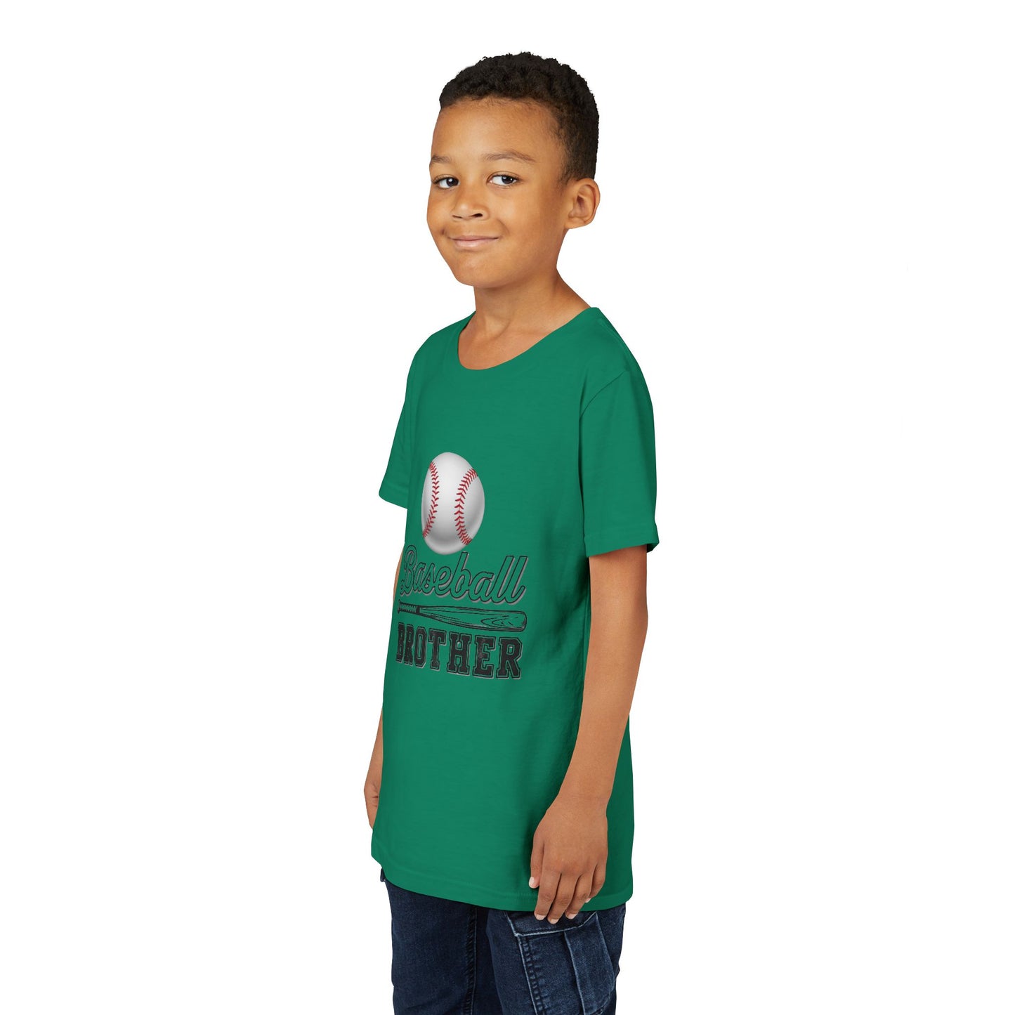 Baseball Brother Youth Tee — Kids' Baseball Graphic Shirt