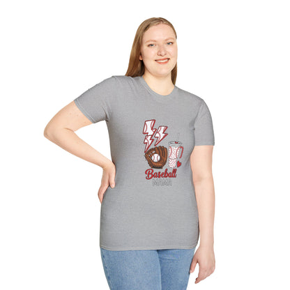 Baseball Mom Softstyle T-Shirt