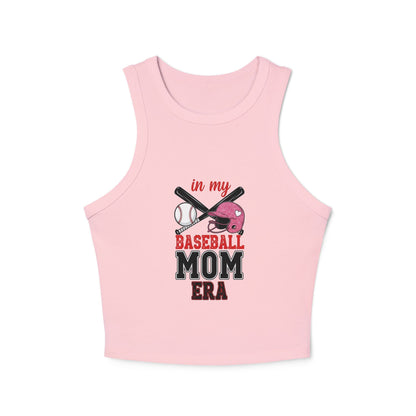 Baseball Mom Racer Tank Top – Cute & Stylish Athletic Wear for Game Day - The Sideline Tribe