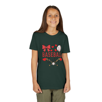 Baseball Sister Youth Tee – Cute Sports Fan Shirt for Girls | Soft Airlume Cotton Kids T-Shirt | Game Day Outfit