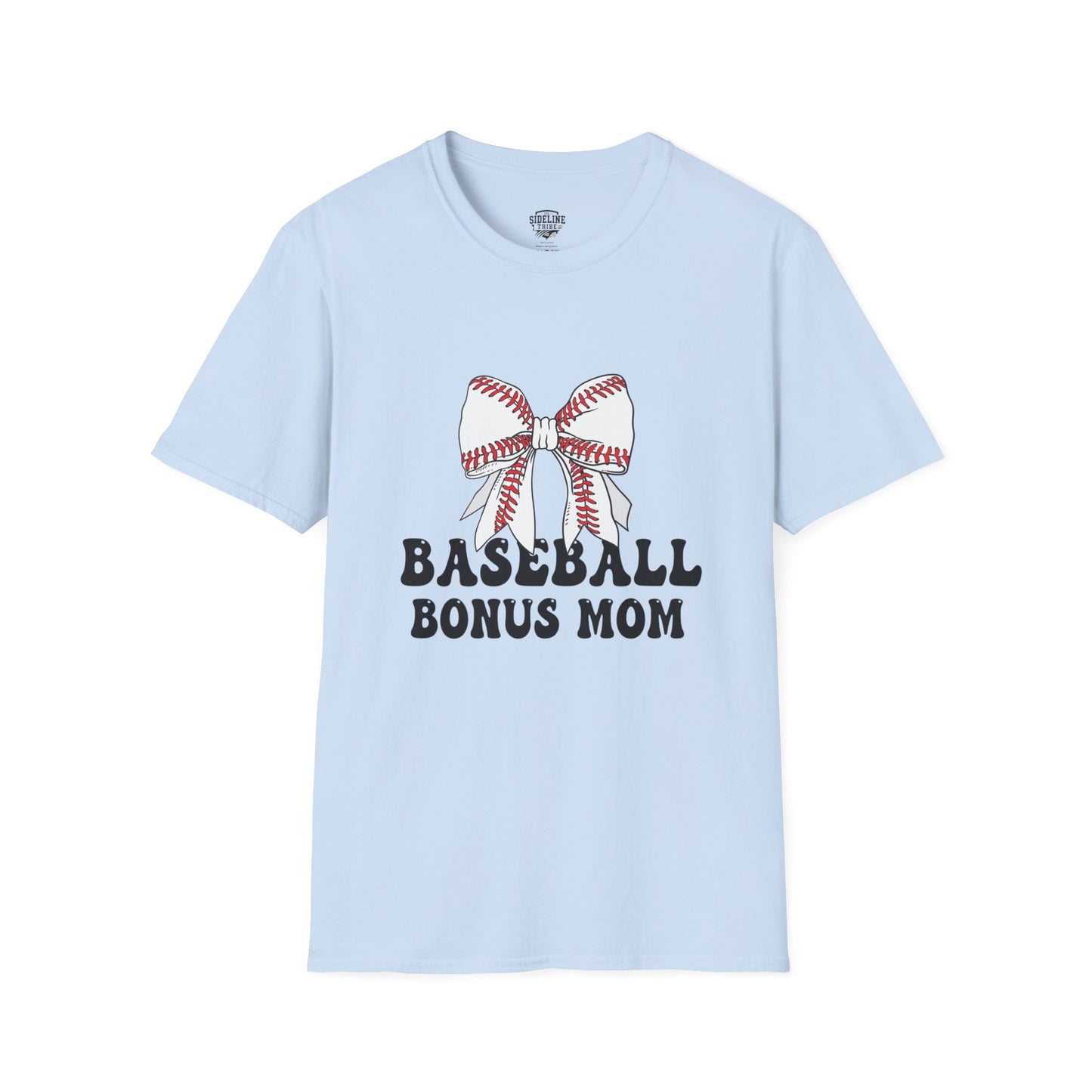 Baseball Bonus Mom T-Shirt – Premium Game Day Tee - The Sideline Tribe
