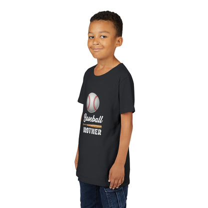 Baseball Brother Youth Tee – Cool Kids' Graphic Shirt | Soft Ring-Spun Cotton Game Day Wear