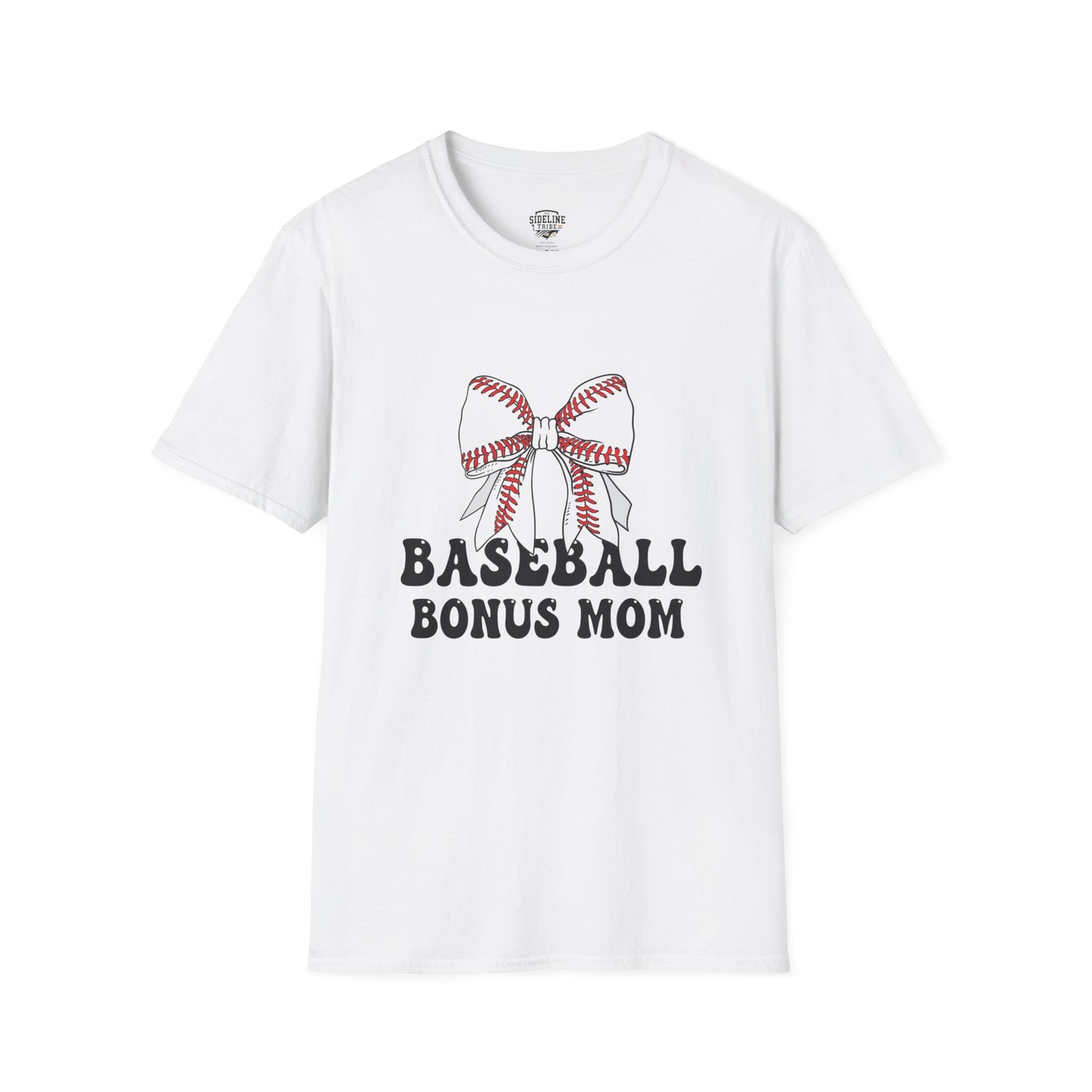 Baseball Bonus Mom T-Shirt – Premium Game Day Tee - The Sideline Tribe