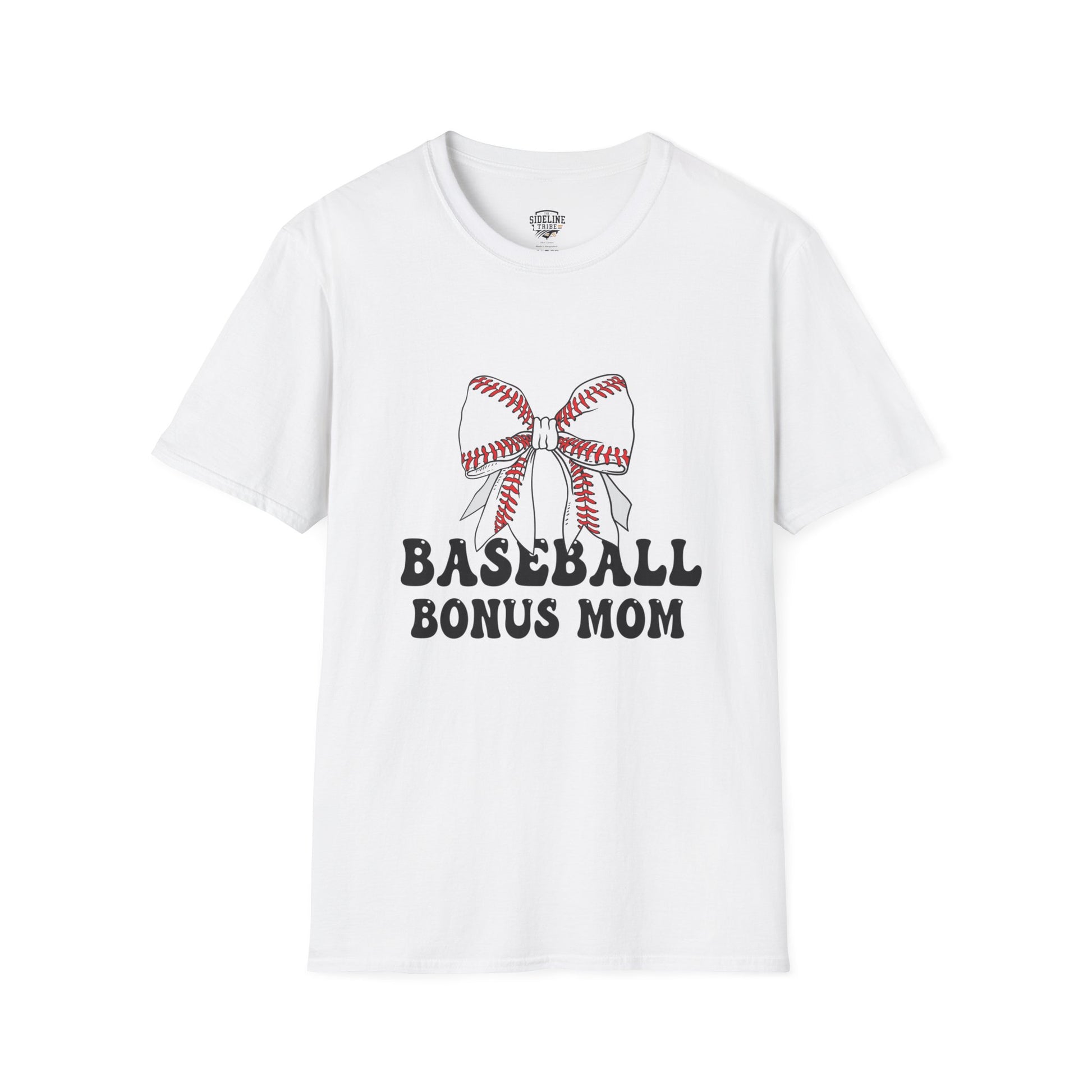 Baseball Bonus Mom T-Shirt – Premium Game Day Tee - The Sideline Tribe