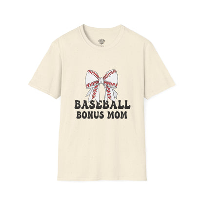 Baseball Bonus Mom T-Shirt – Premium Game Day Tee - The Sideline Tribe