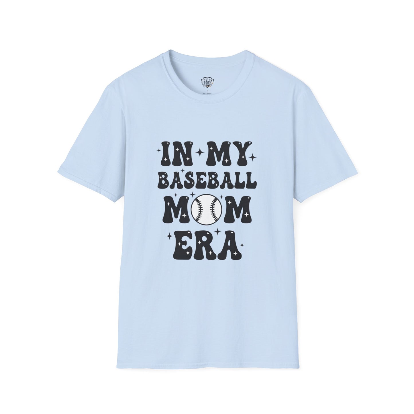 Baseball Mom Unisex T-Shirt – “In My Baseball Era” Graphic Tee | Retro Sports Mom Shirt | Game Day Essential
