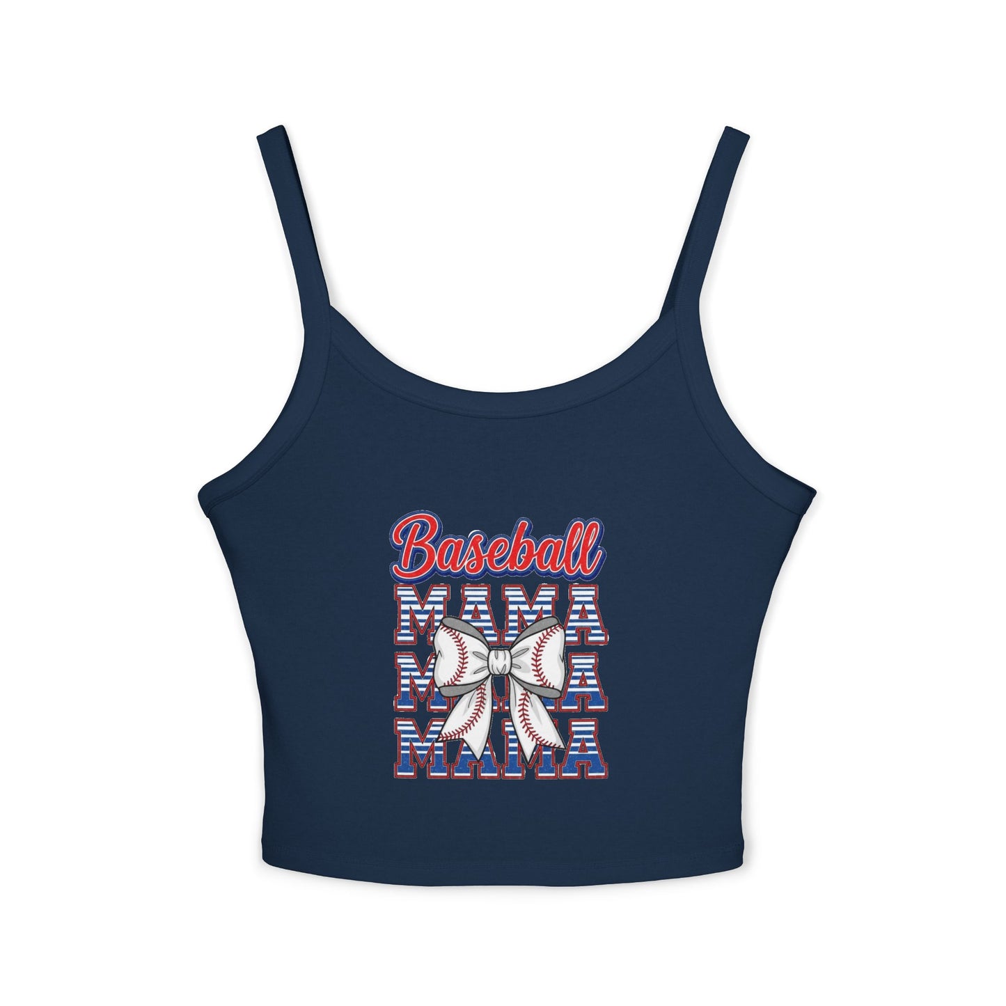 Baseball Mama Spaghetti Strap Tank Top