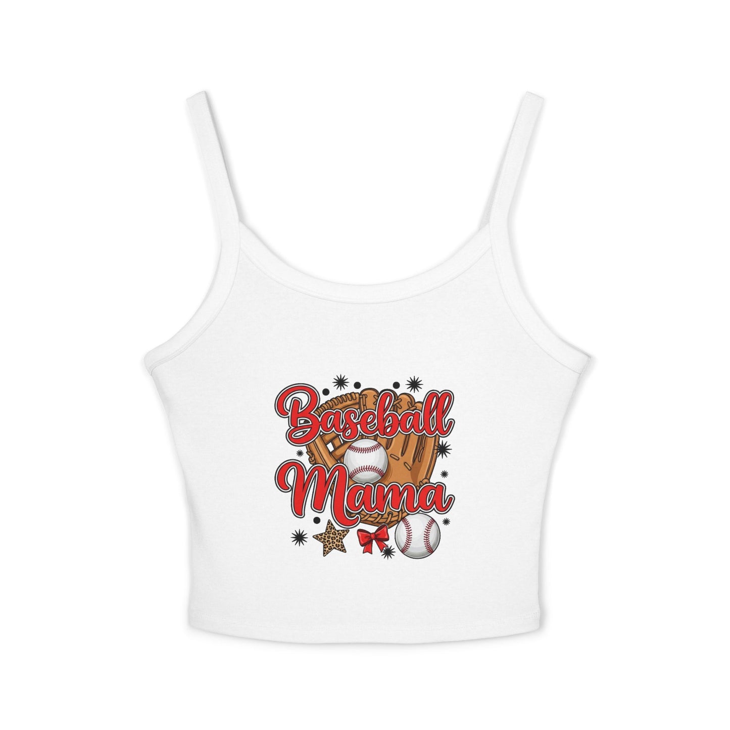 Baseball Mama Spaghetti Strap Tank Top