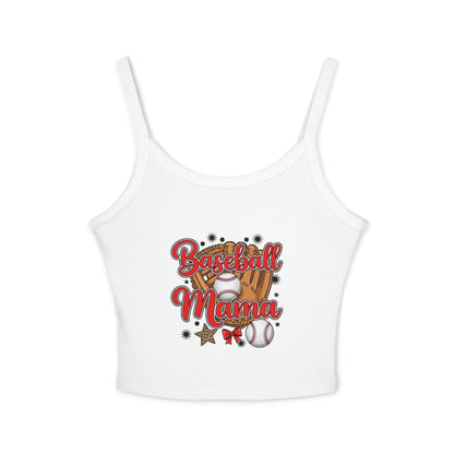 Baseball Mama Spaghetti Strap Tank Top