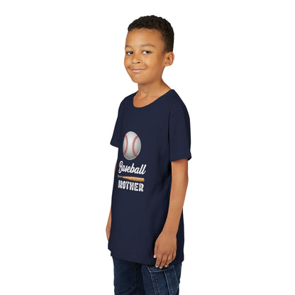 Baseball Brother Youth Tee – Cool Kids' Graphic Shirt | Soft Ring-Spun Cotton Game Day Wear