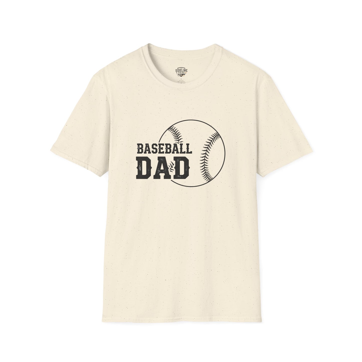 Baseball Dad Softstyle T-Shirt | Perfect Gift for Father's Day & Sports Fans