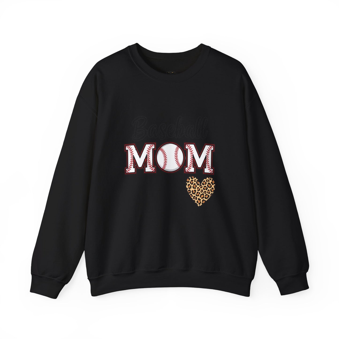 Baseball Mom Crewneck Sweatshirt – Cozy Game Day Pullover | Classic Sports Mom Sweater | Warm Team Spirit Apparel
