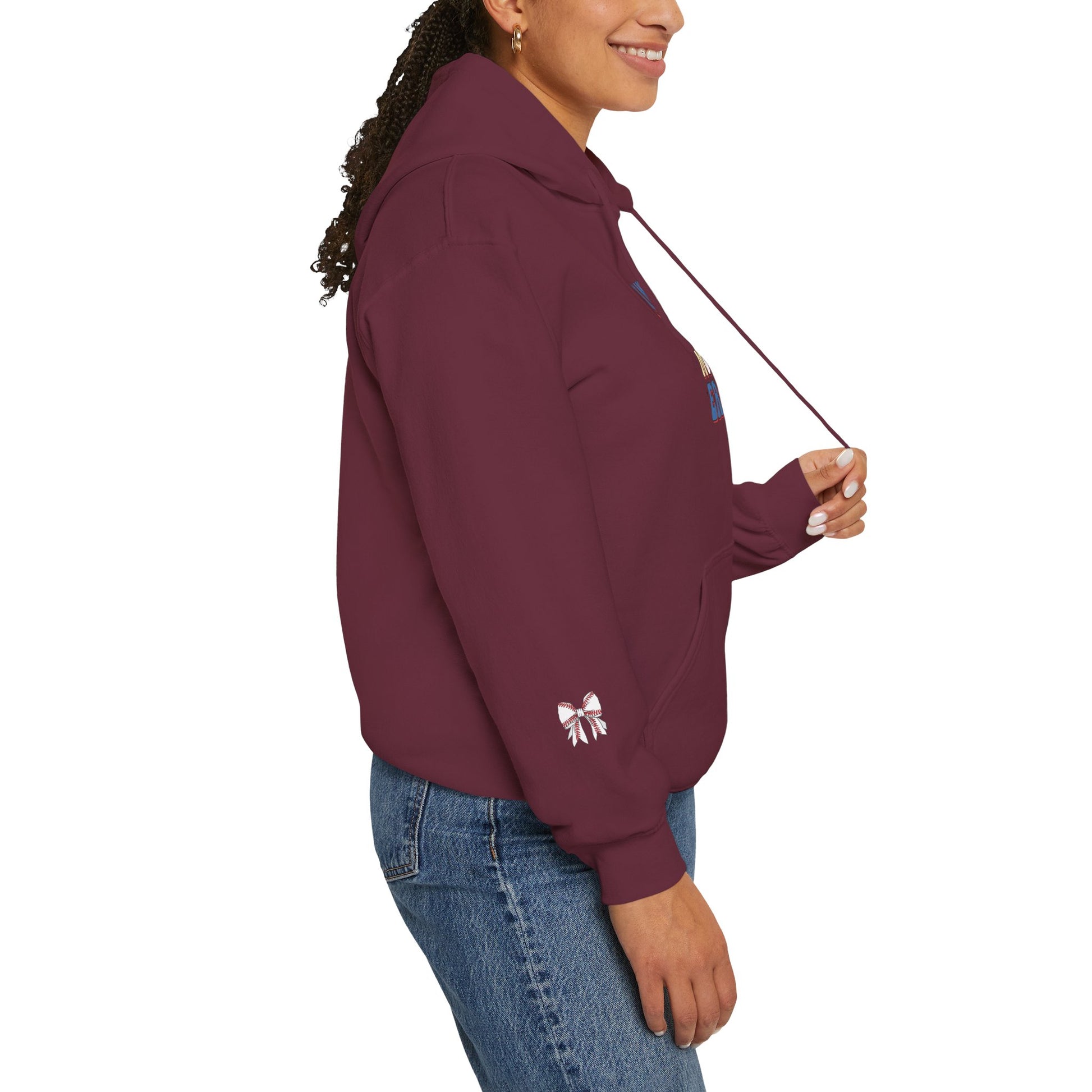 Baseball Era Mom Hoodie – Cozy & Personalized Hoodie for Game Day - The Sideline Tribe
