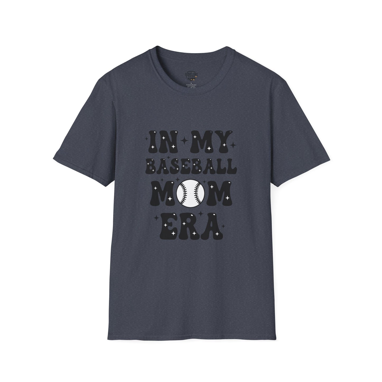Baseball Mom Unisex T-Shirt – “In My Baseball Era” Graphic Tee | Retro Sports Mom Shirt | Game Day Essential