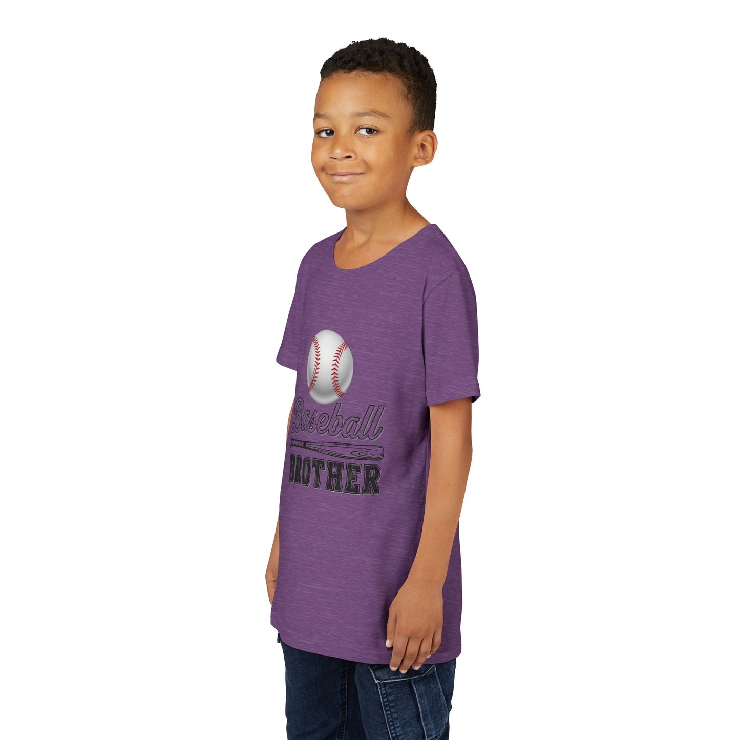 Baseball Brother Youth Tee — Kids' Baseball Graphic Shirt