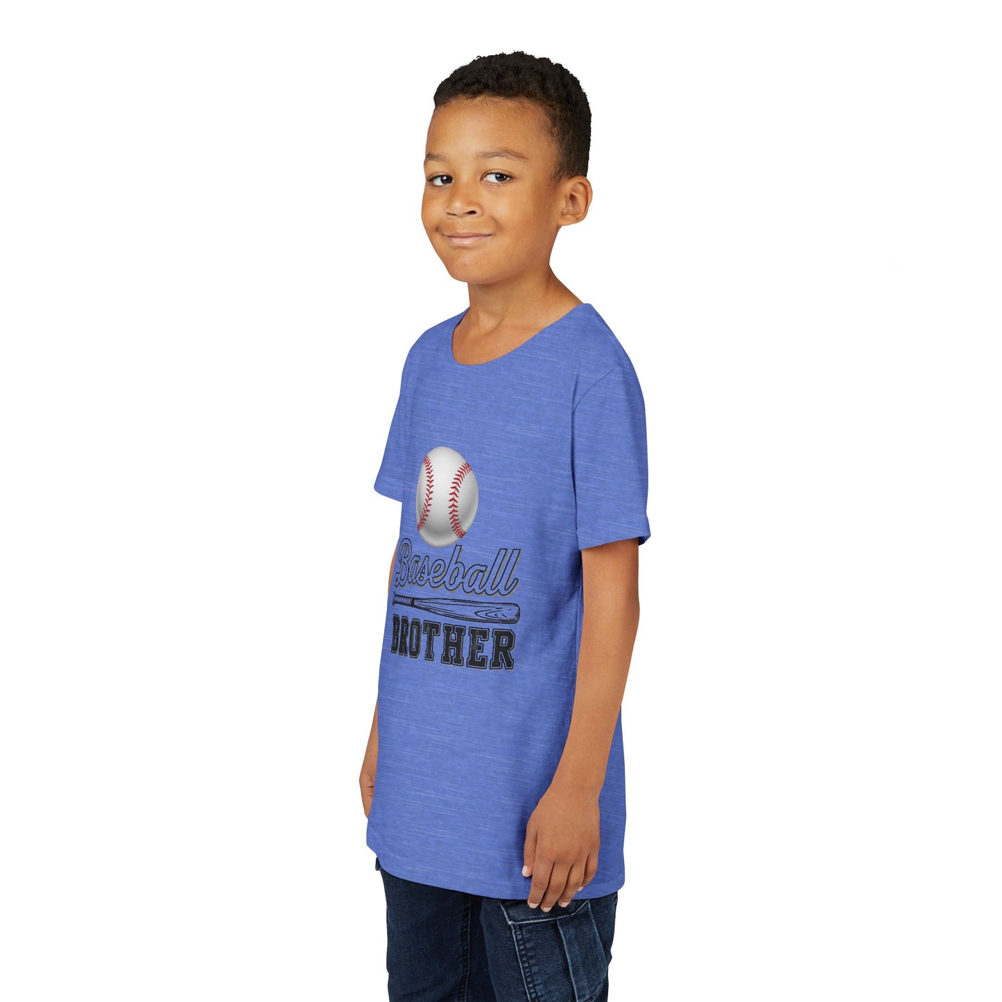 Baseball Brother Youth Tee — Kids' Baseball Graphic Shirt