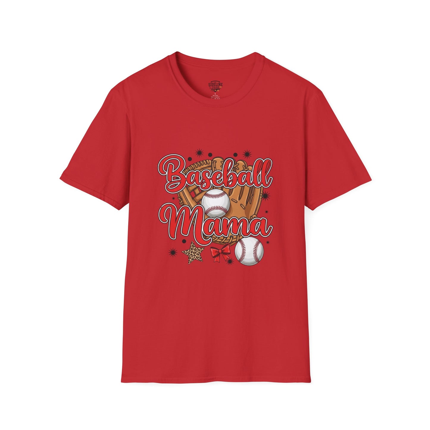 Baseball Mama Softstyle T-Shirt