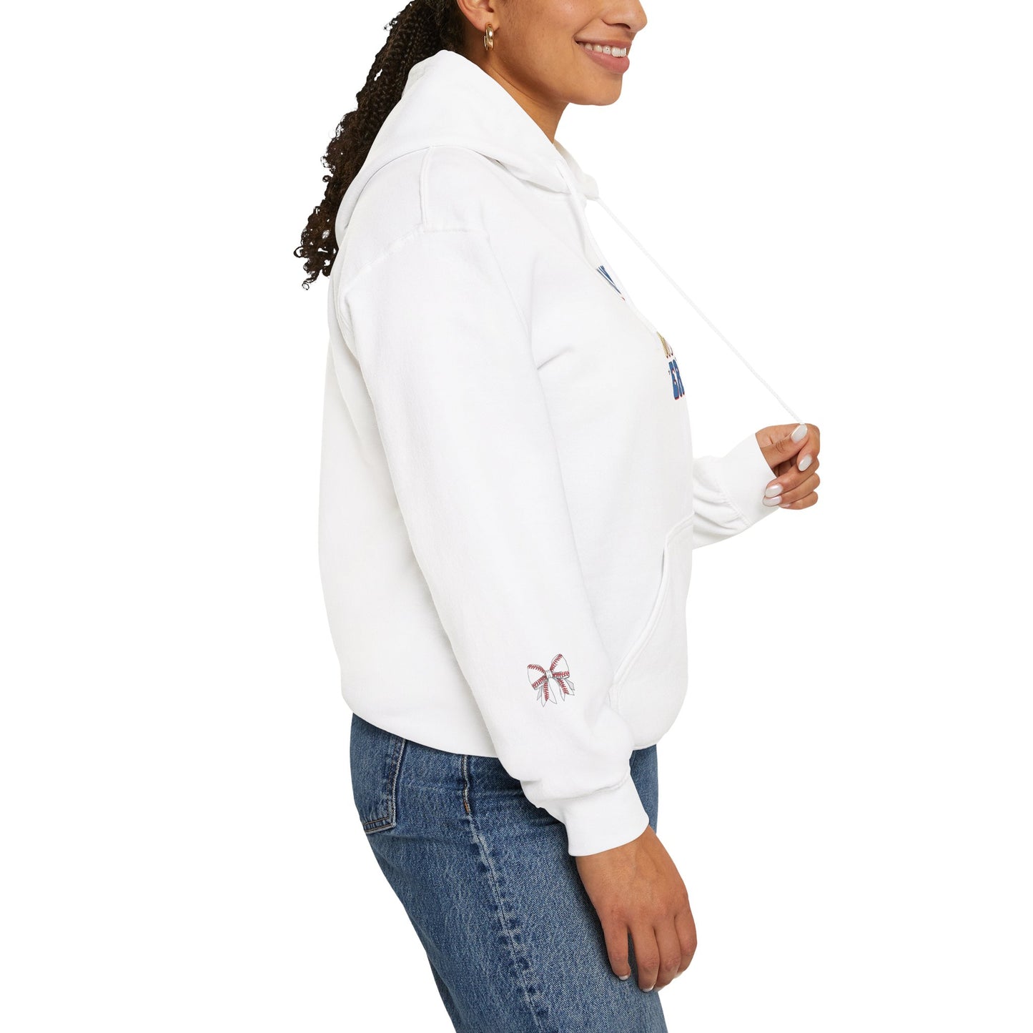 Baseball Era Mom Hoodie – Cozy & Personalized Hoodie for Game Day - The Sideline Tribe
