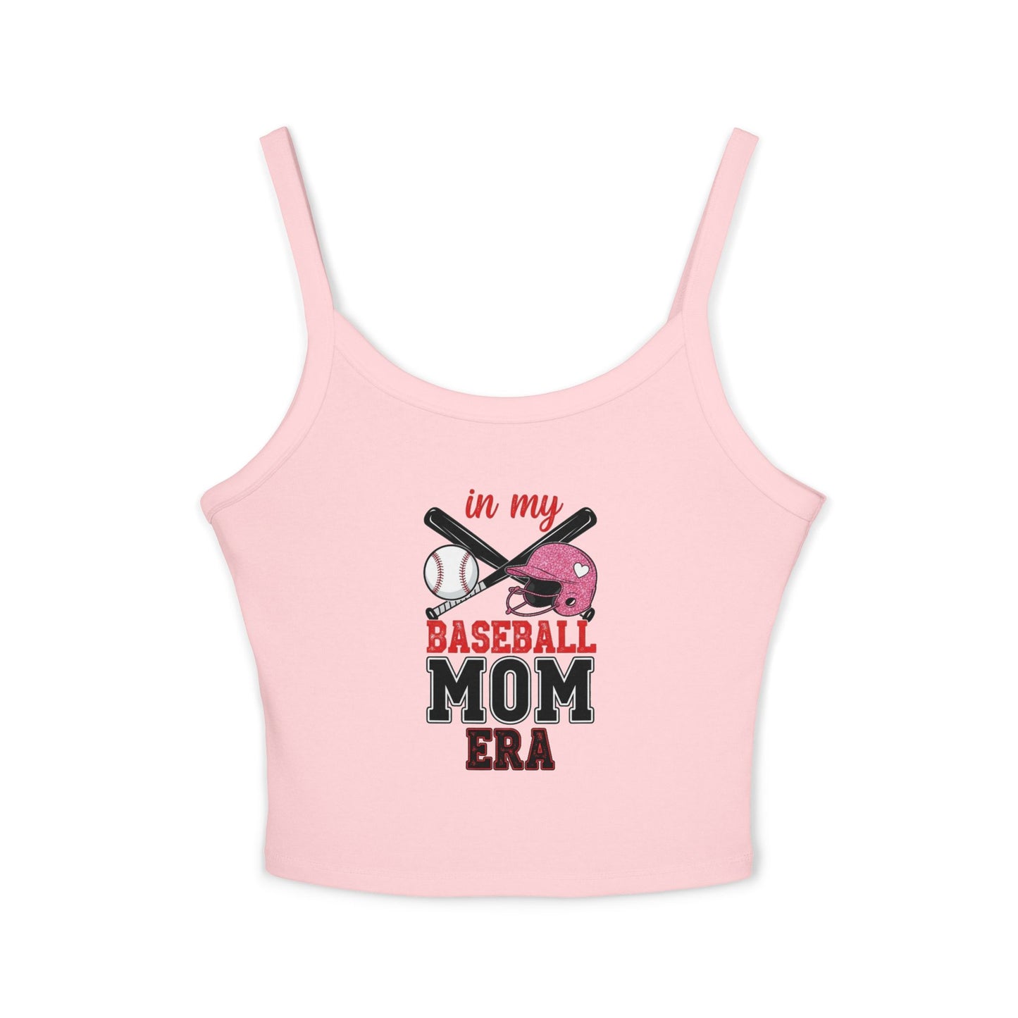 Baseball Mom Spaghetti Strap Tank Top – Soft & Stylish Game Day Apparel - The Sideline Tribe