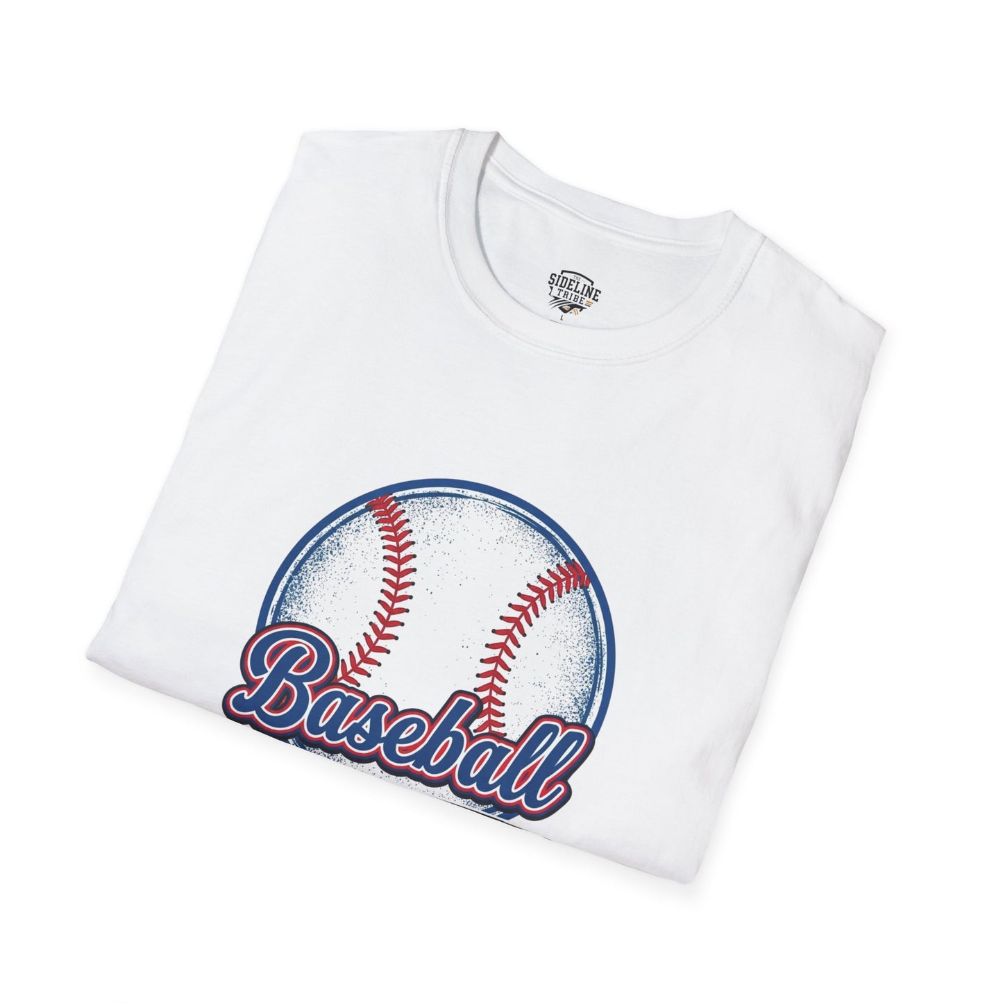 Baseball Dad Unisex Softstyle T-Shirt | Classic Game Day Tee | Premium Ring-Spun Cotton
