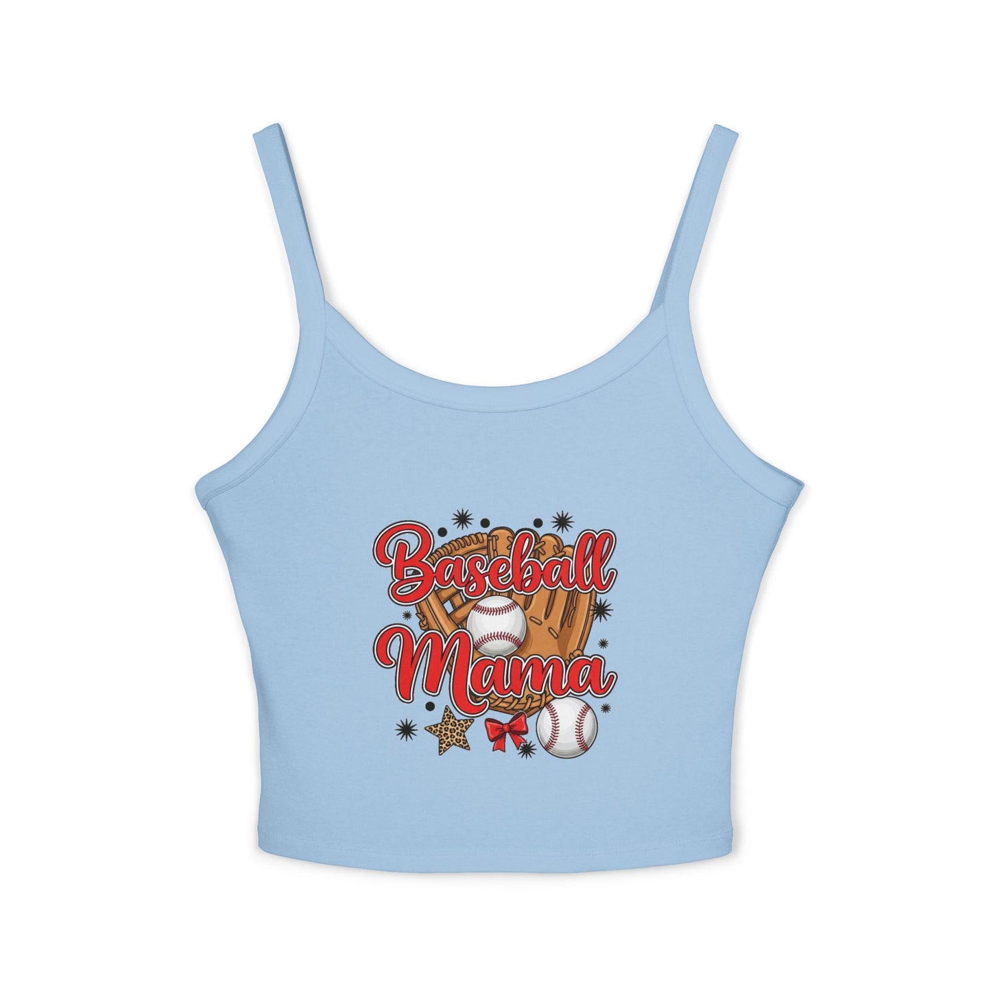 Baseball Mama Spaghetti Strap Tank Top