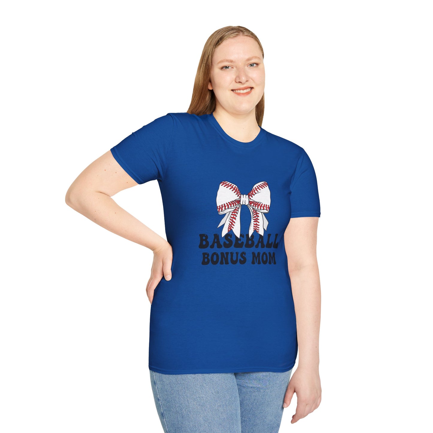 Baseball Bonus Mom T-Shirt – Premium Game Day Tee - The Sideline Tribe