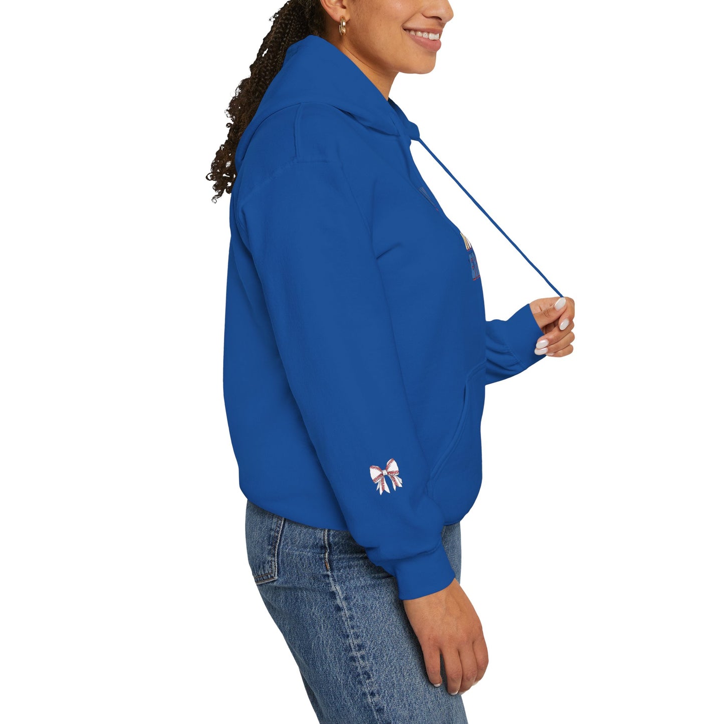 Baseball Era Mom Hoodie – Cozy & Personalized Hoodie for Game Day - The Sideline Tribe