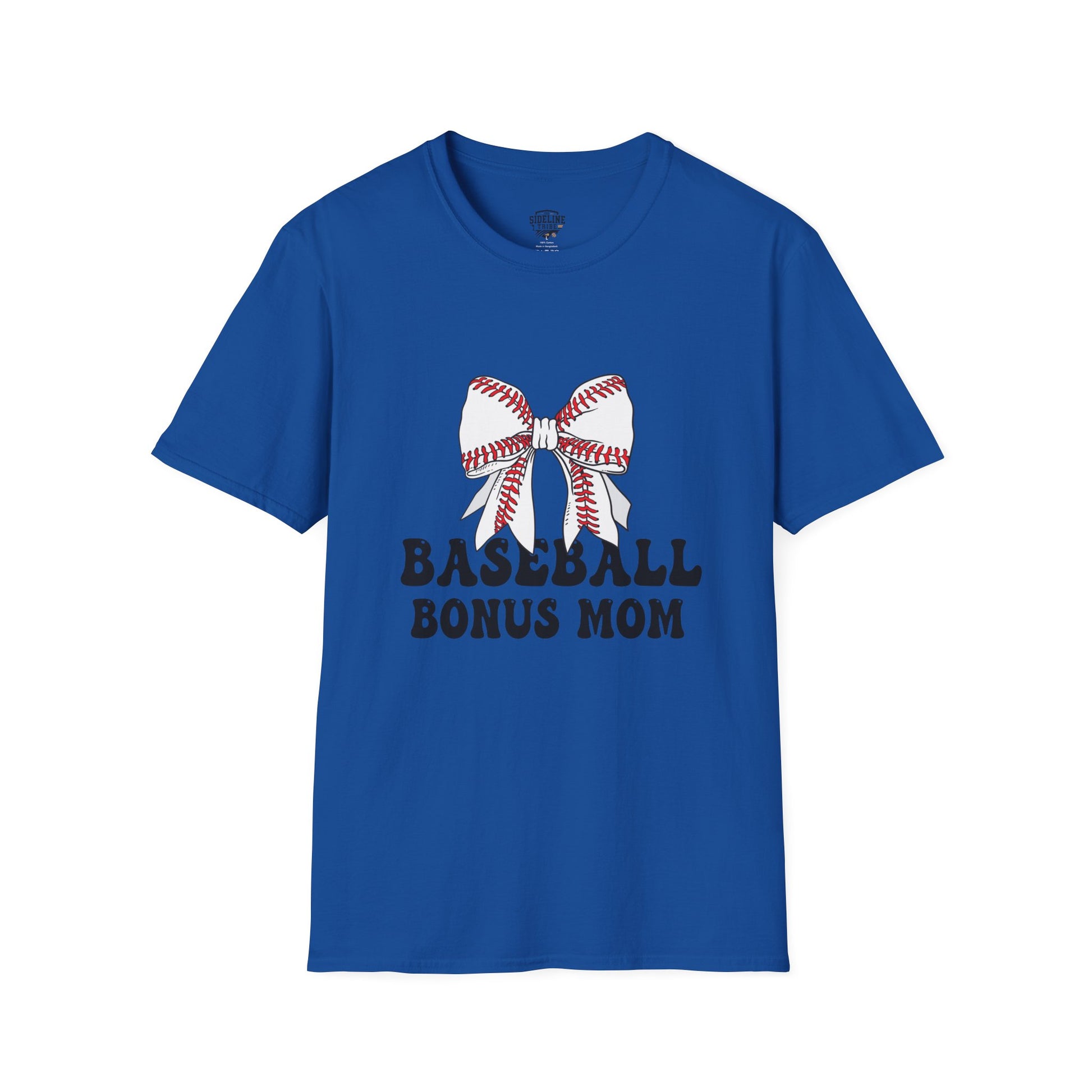 Baseball Bonus Mom T-Shirt – Premium Game Day Tee - The Sideline Tribe