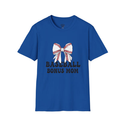 Baseball Bonus Mom T-Shirt – Premium Game Day Tee - The Sideline Tribe