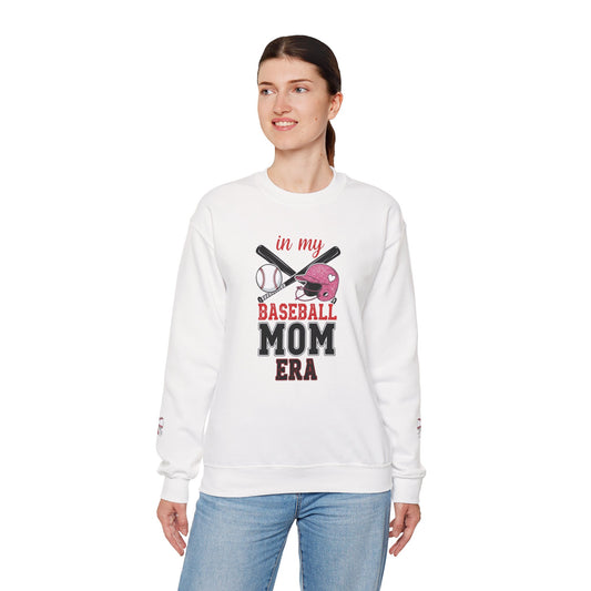 Baseball Mom Sweatshirt – Cozy Personalized Game Day Crewneck - The Sideline Tribe