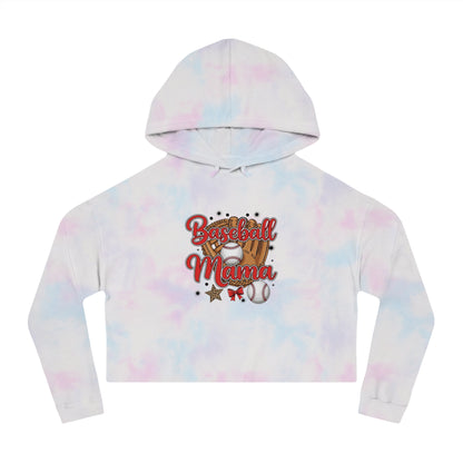 Baseball Mama Cropped Hoodie