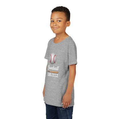 Baseball Brother Youth Tee – Cool Kids' Graphic Shirt | Soft Ring-Spun Cotton Game Day Wear