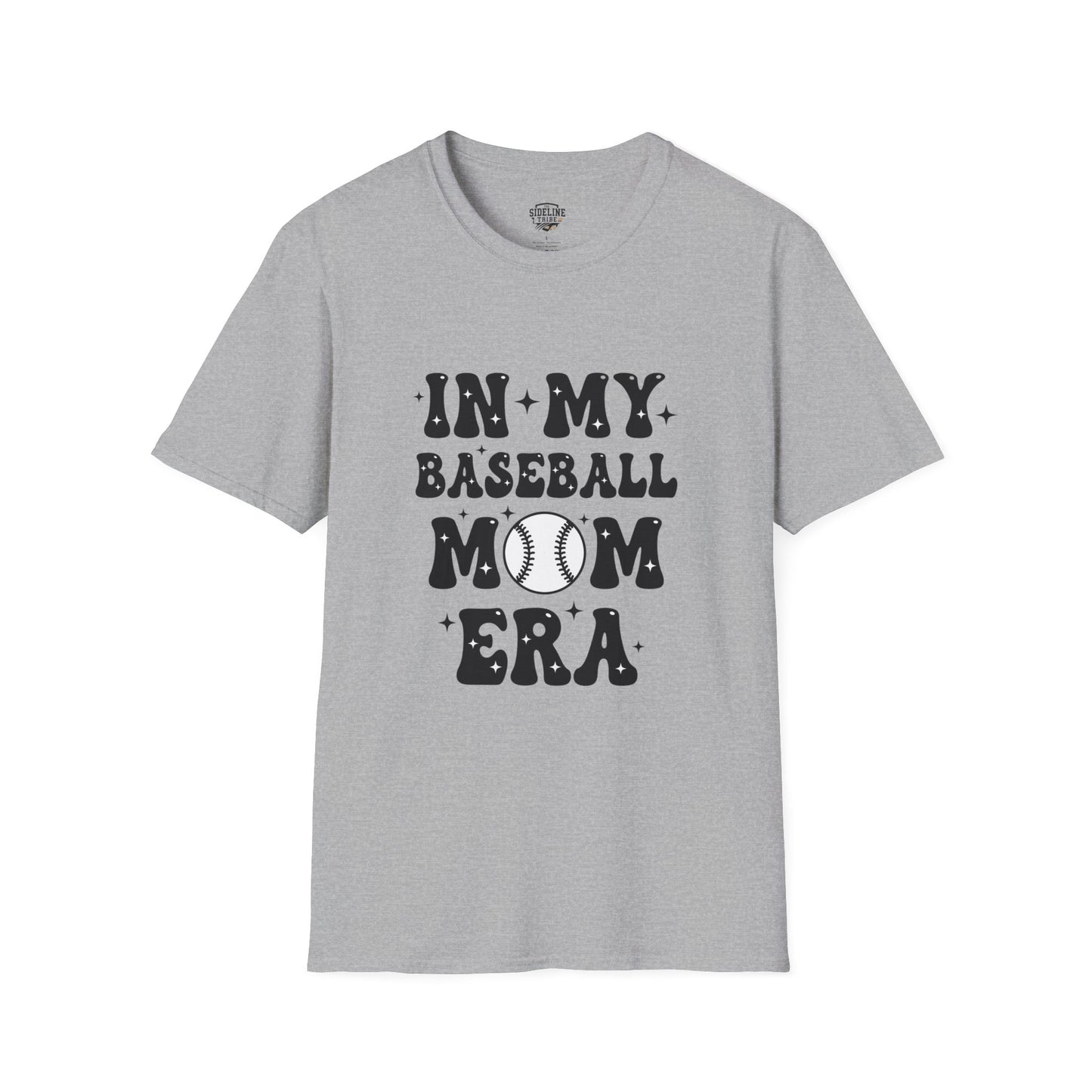 Baseball Mom Unisex T-Shirt – “In My Baseball Era” Graphic Tee | Retro Sports Mom Shirt | Game Day Essential