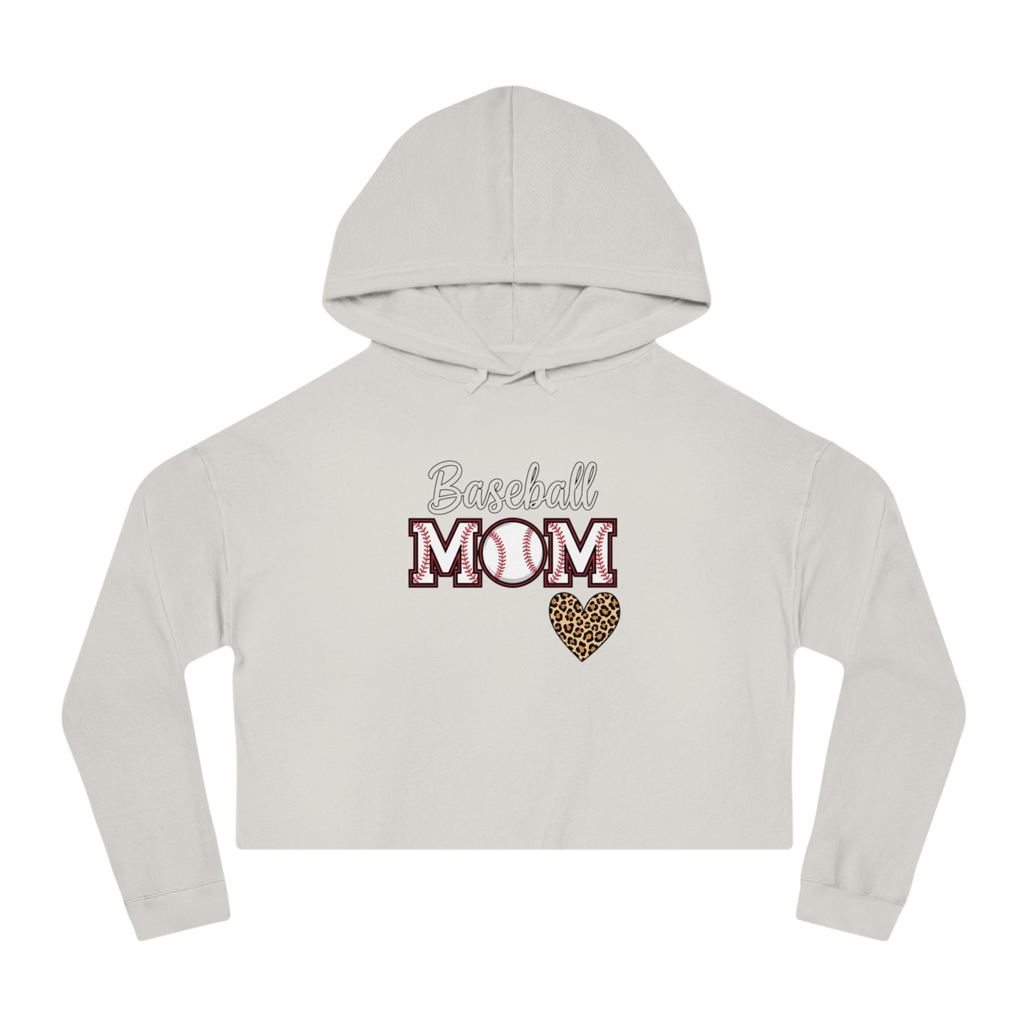 Baseball Mom Cropped Hoodie