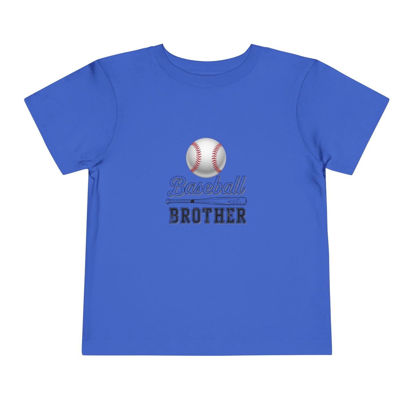 Baseball Brother Toddler Tee | Cute Kids’ Baseball Shirt for Little Siblings | Soft 100% Cotton Game Day Top
