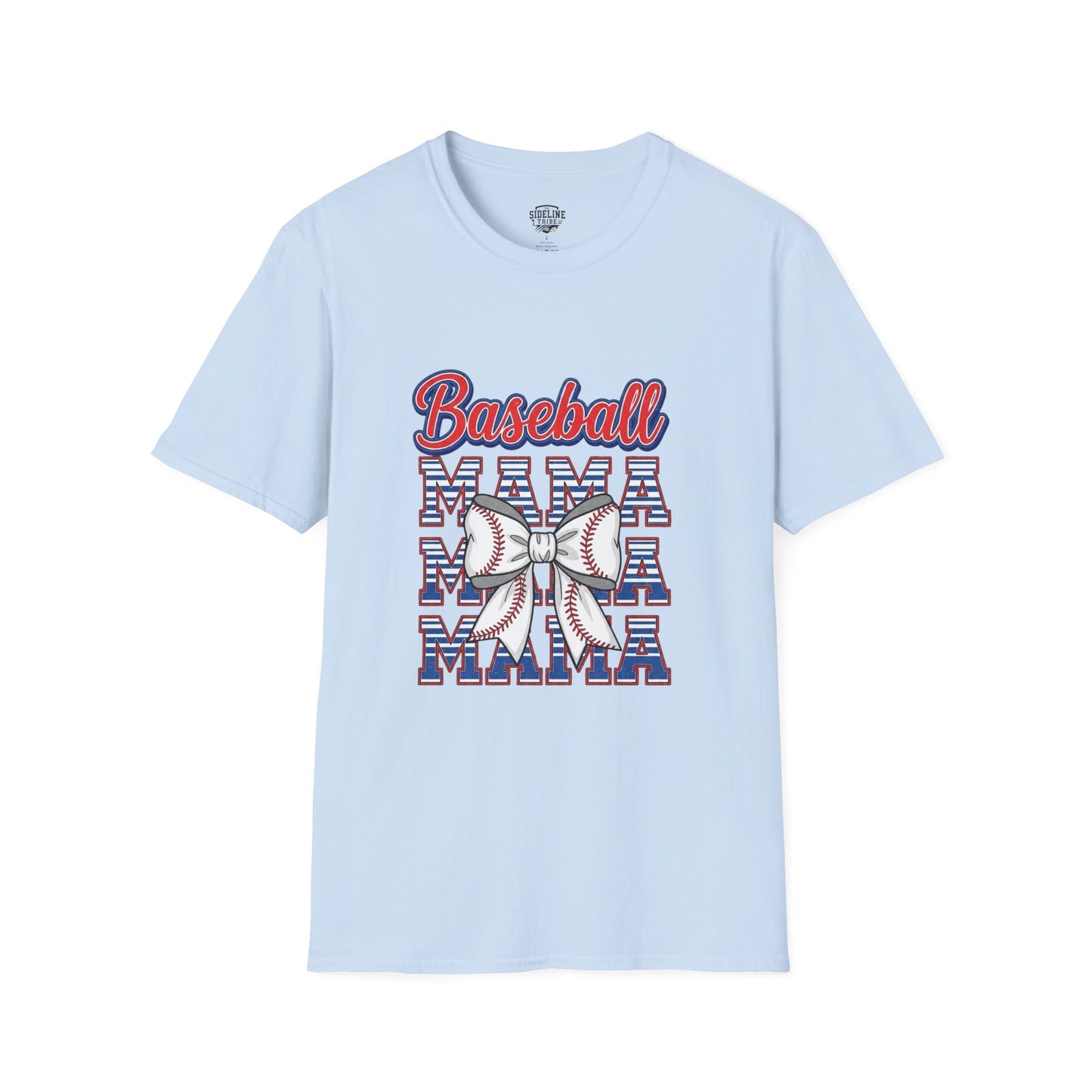 Baseball Mama Unisex Softstyle T-Shirt - The Sideline Tribe