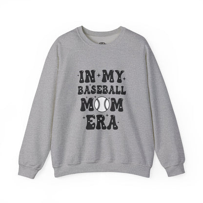 Baseball Mom Sweatshirt – Cozy Unisex Heavy Blend Crewneck | Classic Game Day Pullover | Warm Sports Mom Gift