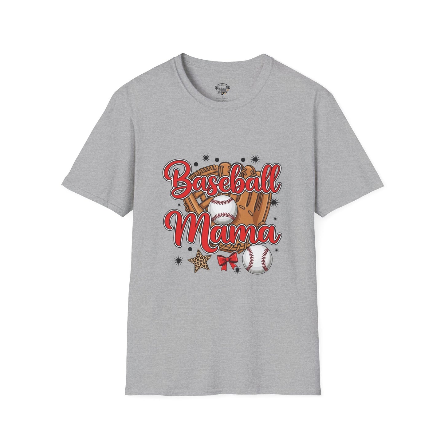 Baseball Mama Softstyle T-Shirt