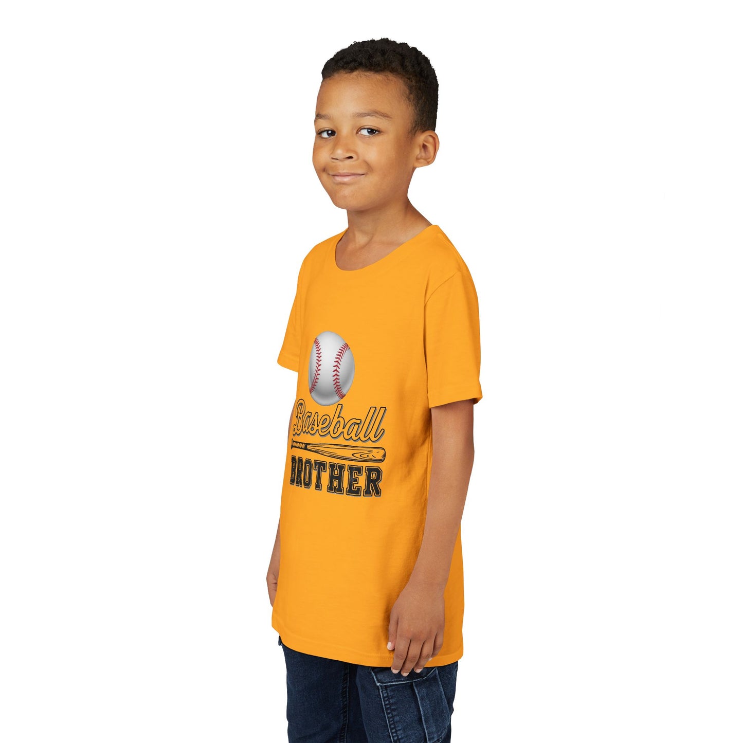 Baseball Brother Youth Tee — Kids' Baseball Graphic Shirt