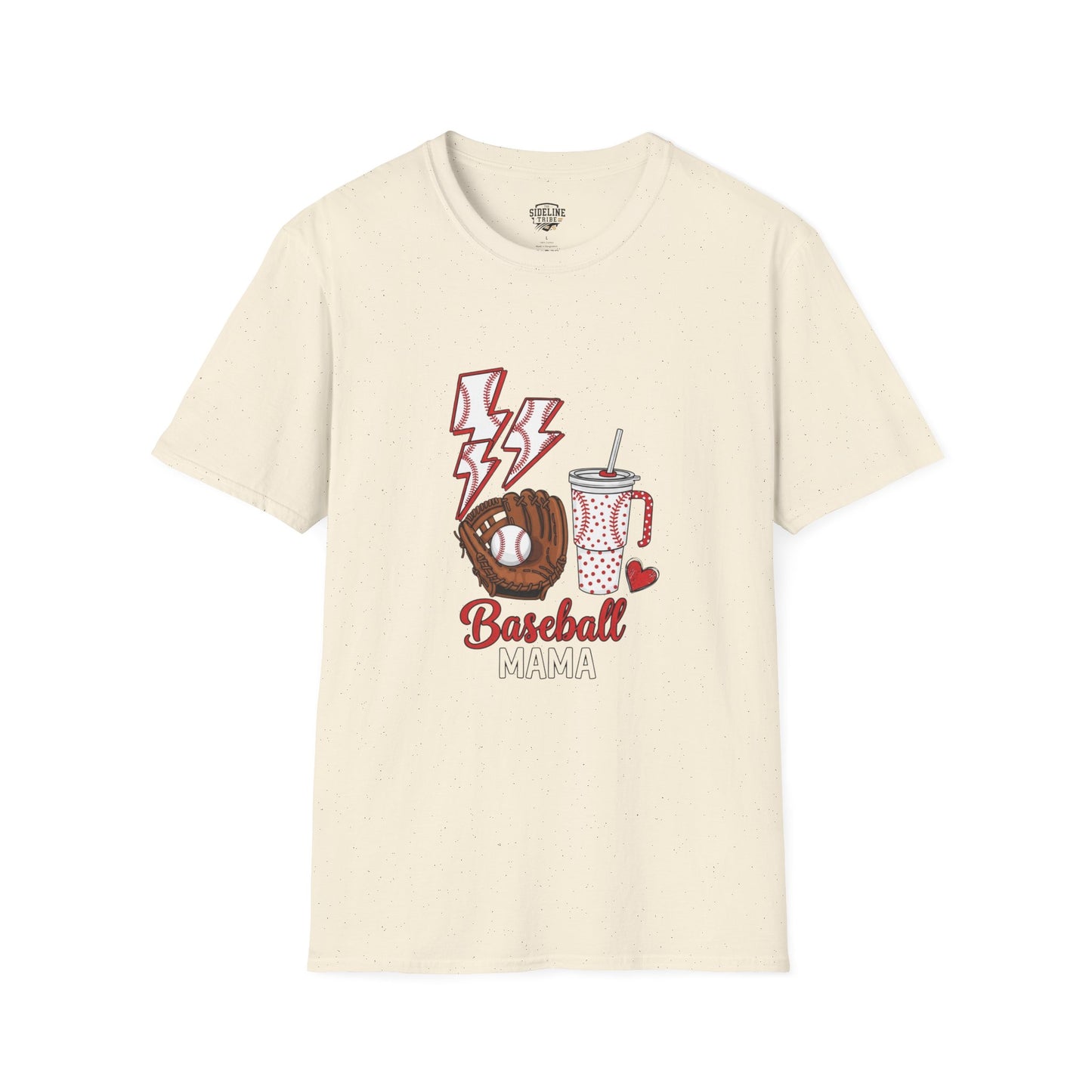 Baseball Mom Softstyle T-Shirt