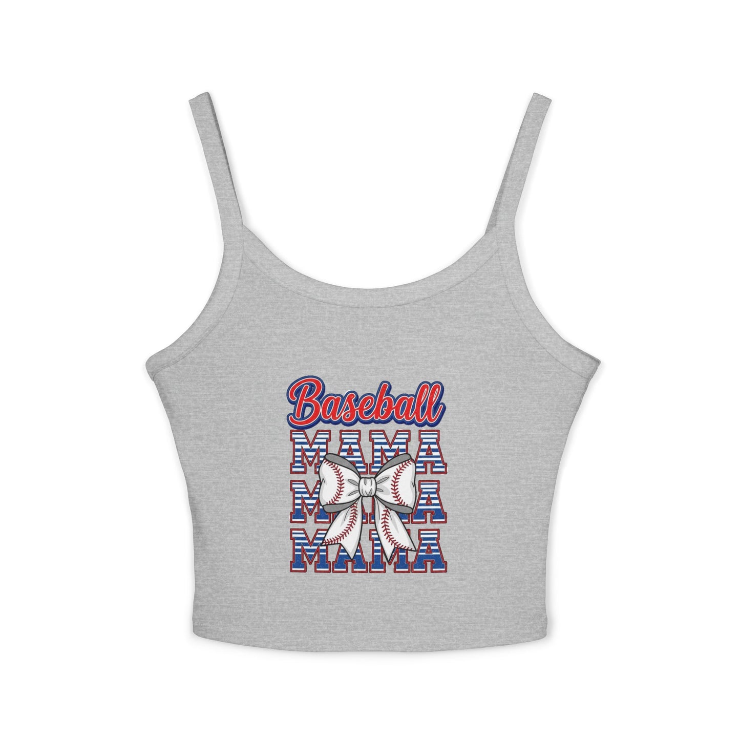 Baseball Mama Spaghetti Strap Tank Top