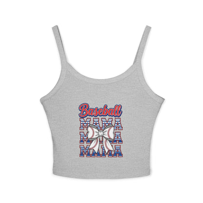 Baseball Mama Spaghetti Strap Tank Top